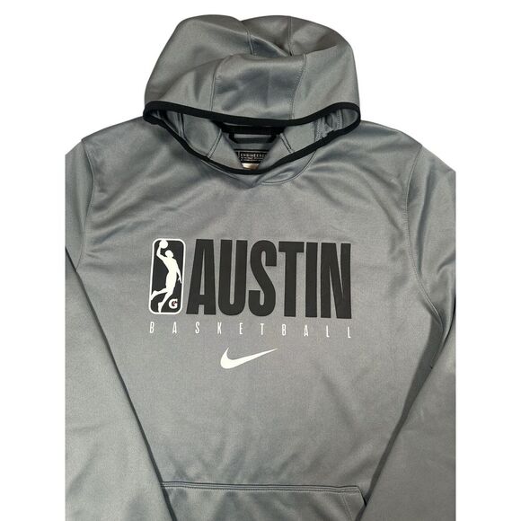 Nike Engineered NBA Austin Spurs Hoodie Sweatshirt G League LTall Basketball NWT - Picture 1 of 14
